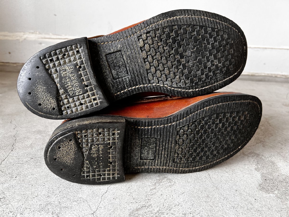 w^)b Russell Moccasin SNAKE BOOTS US8.5E 美品！ 50s60s ビンテージ 