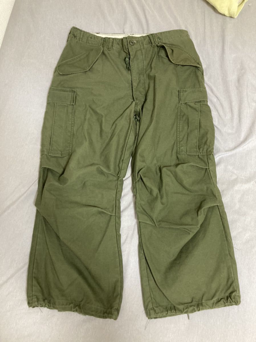 【限定SALE，新作登場】 実物 US ARMY M65 フィールドパンツ m-s アメリカ軍 カーゴパンツ(パンツ)｜売買されたオークション情報、yahooの商品情報をアーカイブ公開 - オークファン パンツ