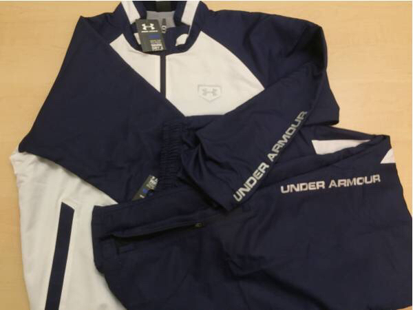 限定1 アンダーアーマー 1/4ジップジャケット＆パンツ 新品XL