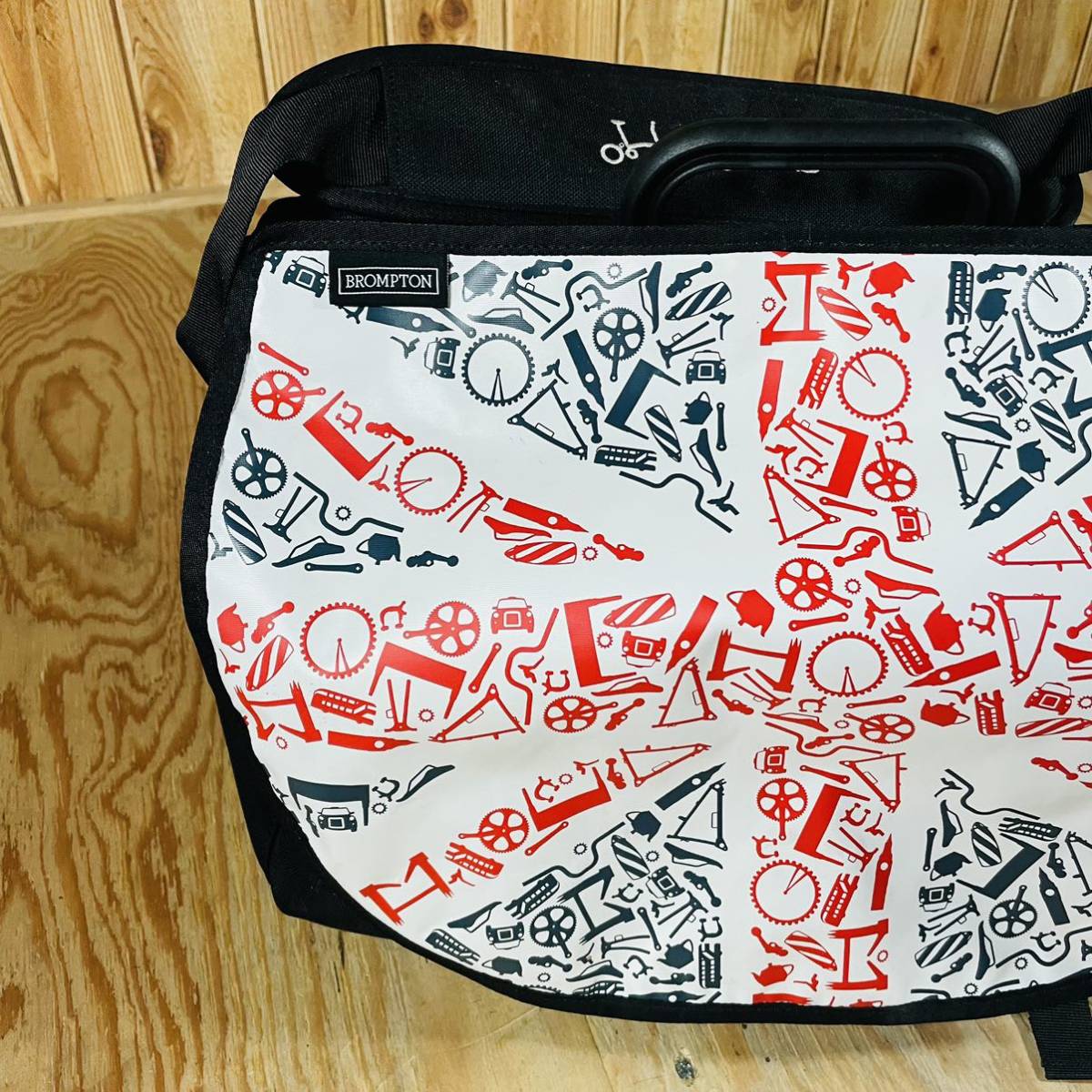 S Brompton ブロンプトン : 純正 名作・美品BROMPTON フロントバッグ