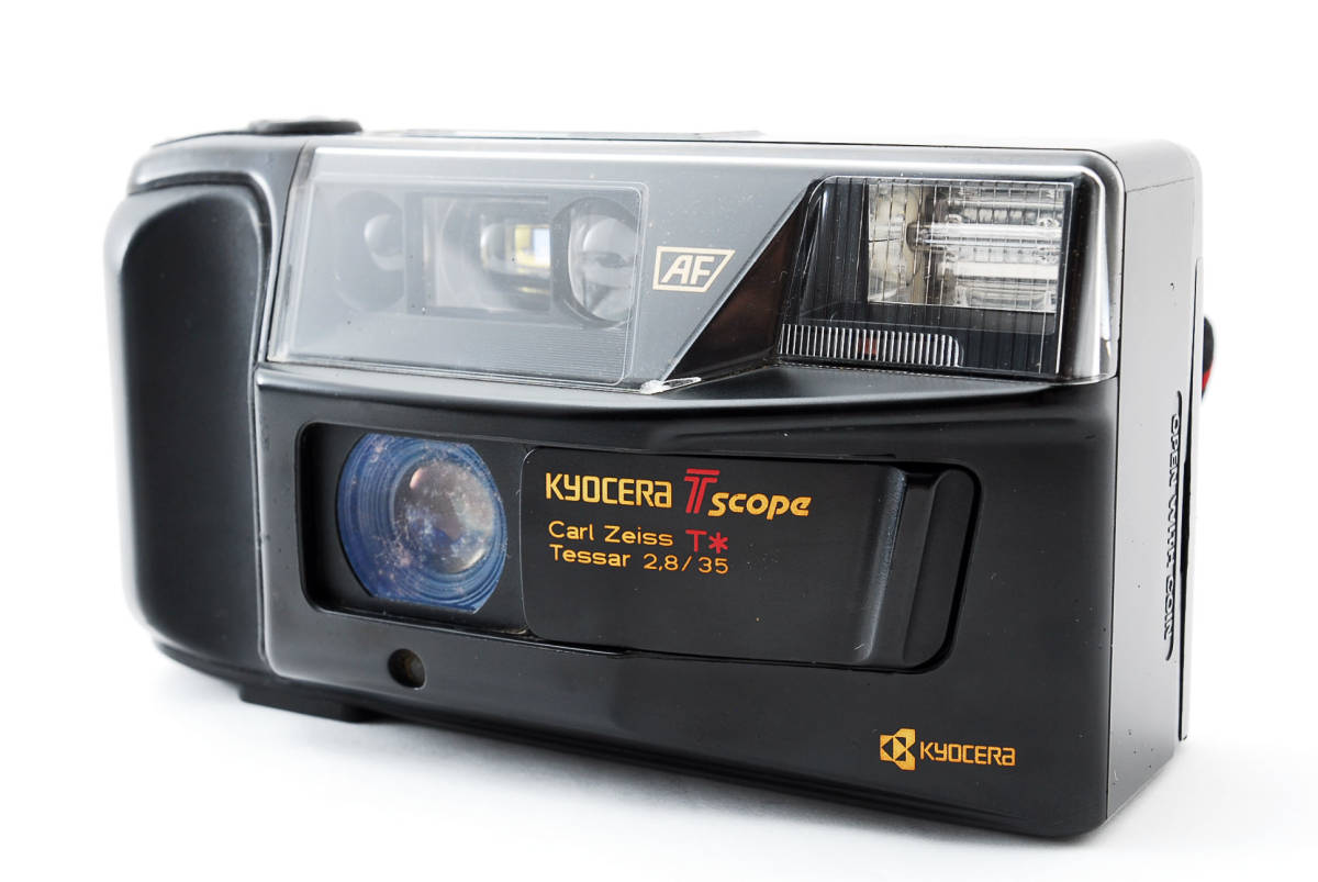 京セラ KYOCERA T scope (carl Zeiss T* Tessar 2.8/35) ブラック