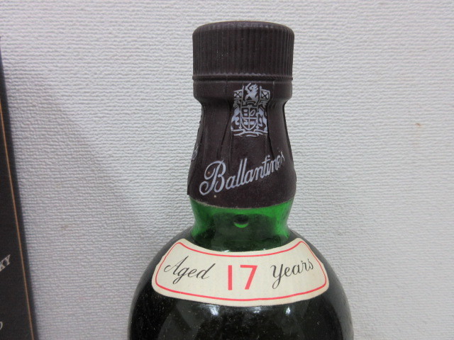 未開栓・古酒】Ballantine's 17年 バランタイン 750ml 43％ #50761