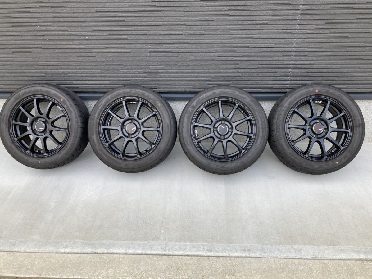 SSR GTV02 ブラック 15インチ 6.0J +45 PCD100 4H GOODYEAR SSR GTV02 ブラック 15インチ 6.0J +45 PCD100 4H GOODYEAR