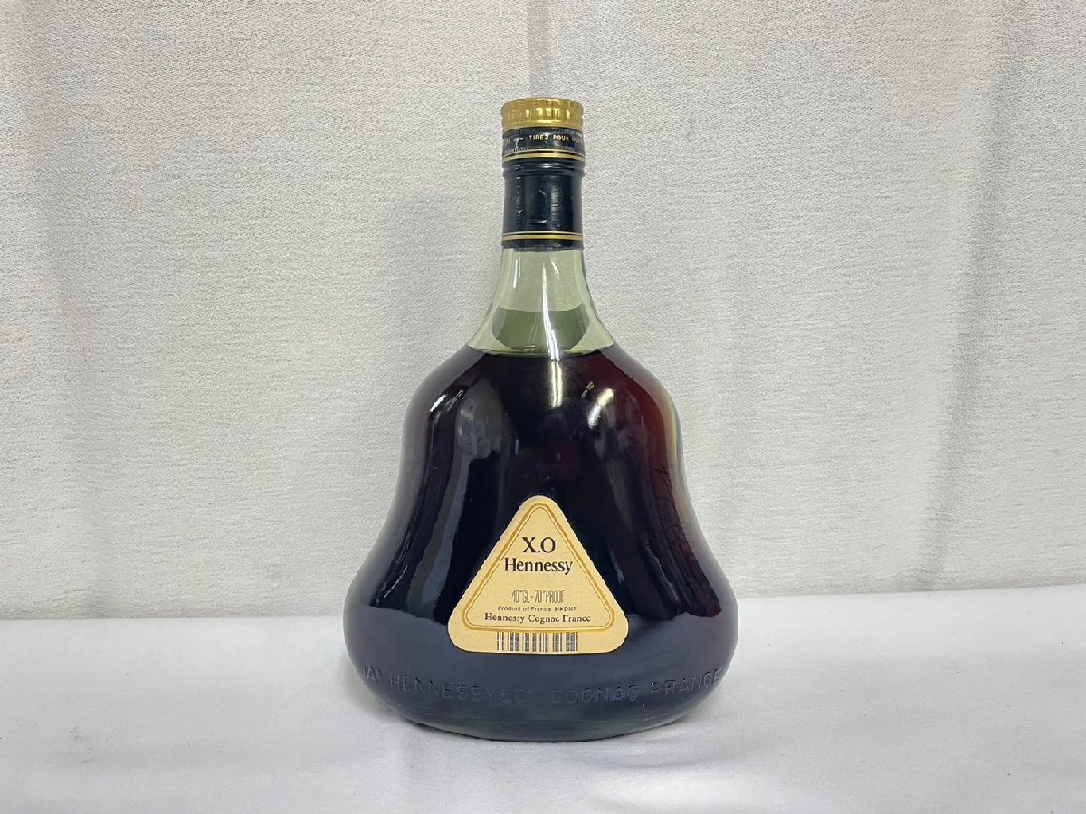 ☆ヘネシー XO グリーンボトル 金キャップ 700ml 40% Hennessy X.O古酒