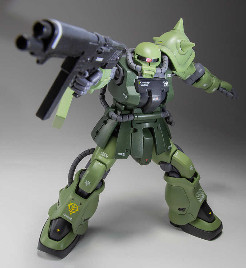 【塗装済み完成品】HGUC 1/144 ザクF2