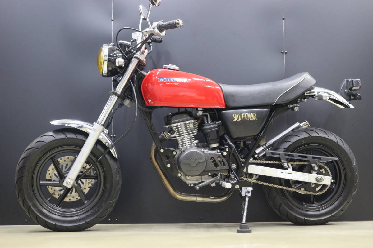 HONDA APE エイプ50FI TypeD AC18 改 武川80cc ヨンフォア仕様 
