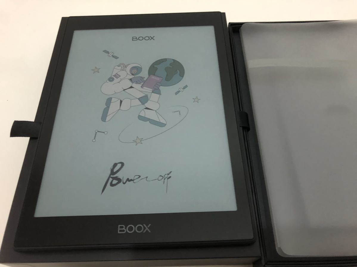 ほぼ新品 フルカラーe-ink電子ブックリーダー BOOX Nova Air C 箱付属 