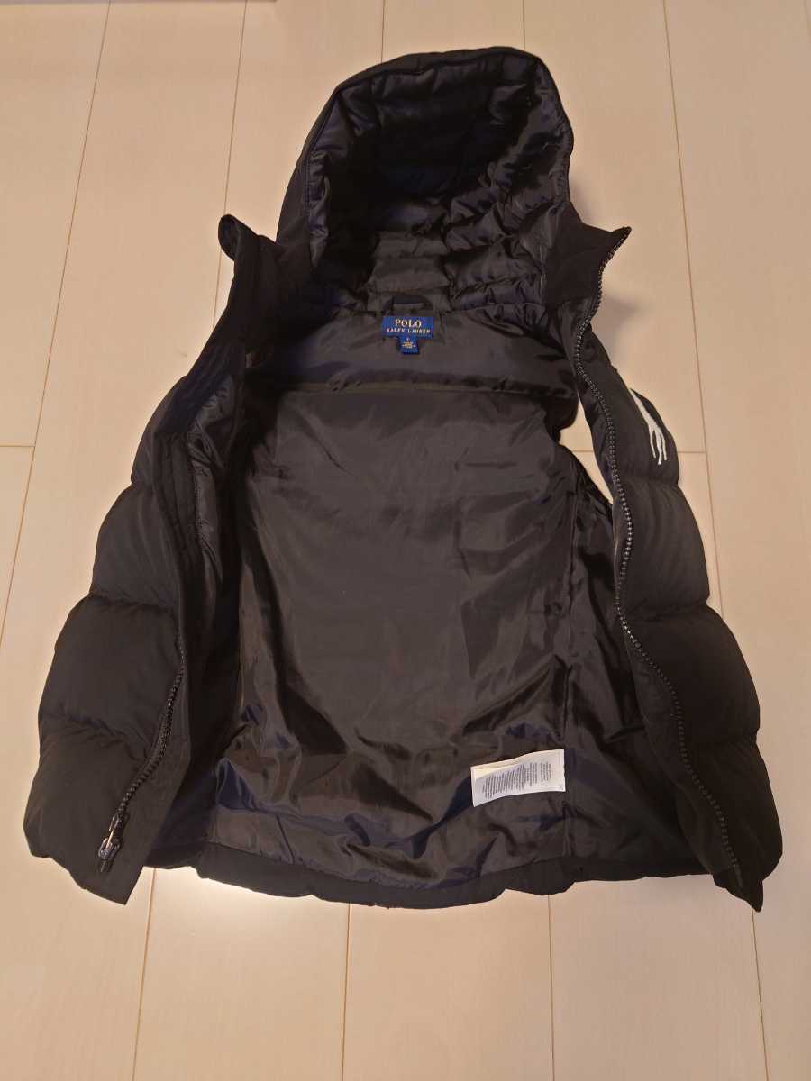 ポロラルフローレン/POLO RALPH LAUREN キッズダウンベスト ブラック  