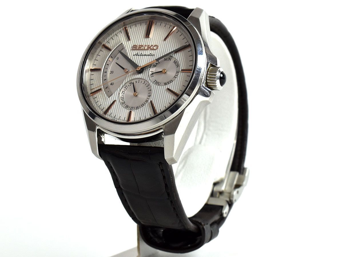 134309〇動作確認済 SEIKO セイコー プレザージュ 腕時計 自動巻き 
