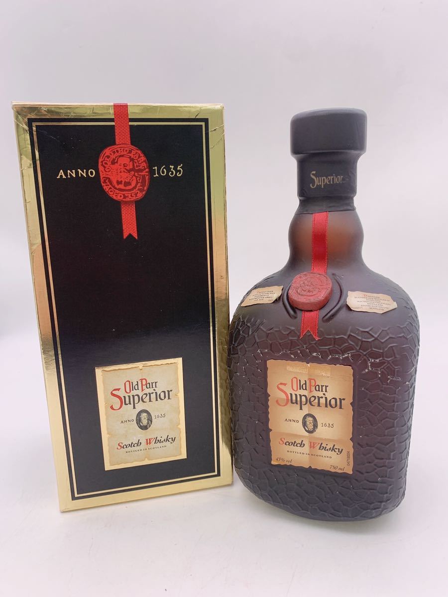 1円☆ 未開栓オールドパースーペリア スコッチウイスキー 古酒 1円☆ 未開栓オールドパースーペリア スコッチウイスキー 古酒