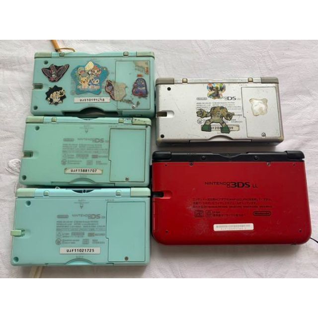 ニンテンドー 3DSLL 3DS DSi 3台まとめて 起動ok ソフト読み込み