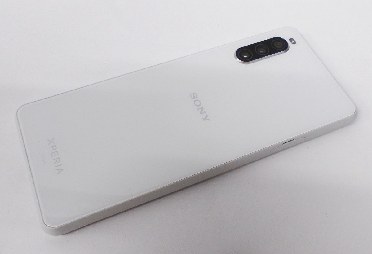 1円～おたからや◆U1006-42◆au Xperia 10Ⅱ SOV43 ホワイト スマートフォン※初期化済み※通電確認済み 0 Xperia | VI&frasl;10 au、6.5型4K有機ELやトリプルカメラ装備のソニー「Xperia VIII」がドコモ、au、ソフトバンク