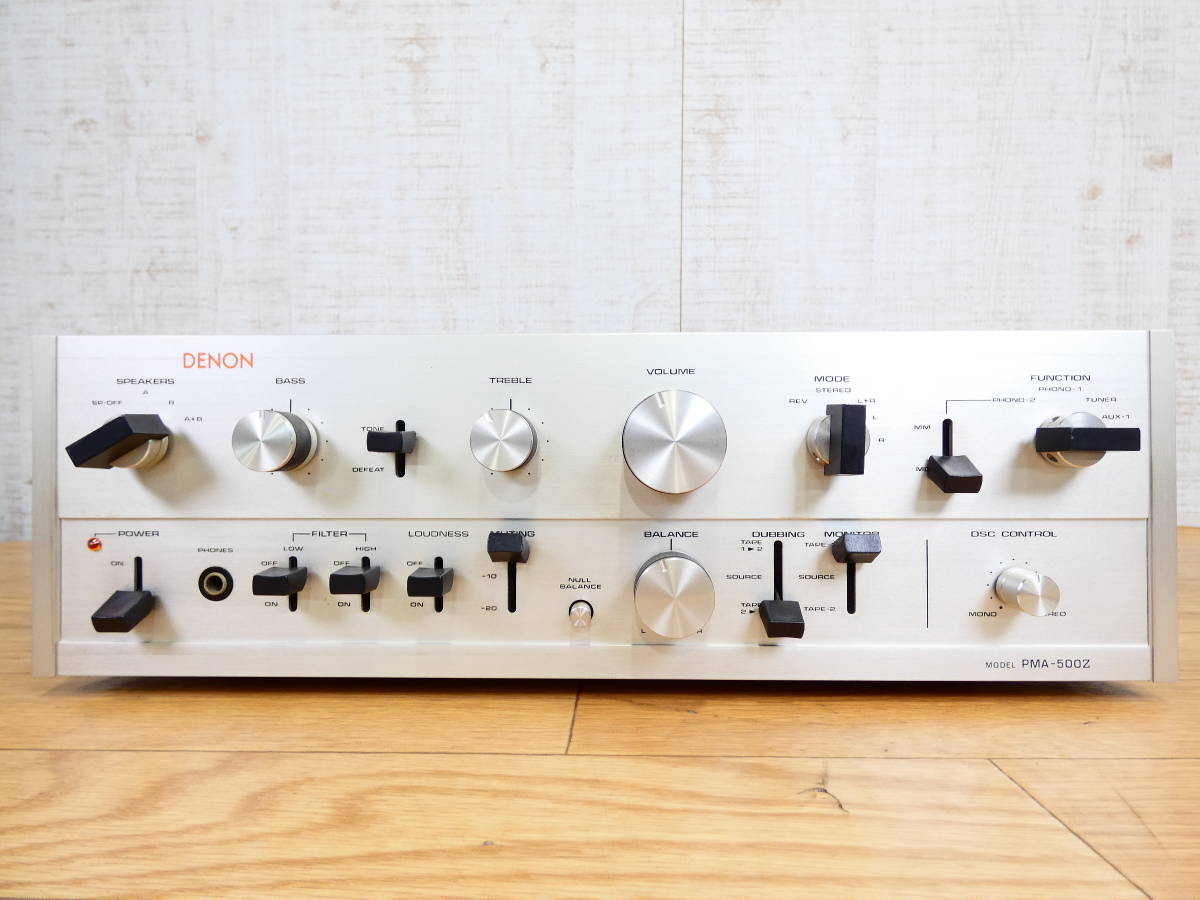 DENON デノン プリメインアンプ PMA-500Z 名機 モトローラ社製