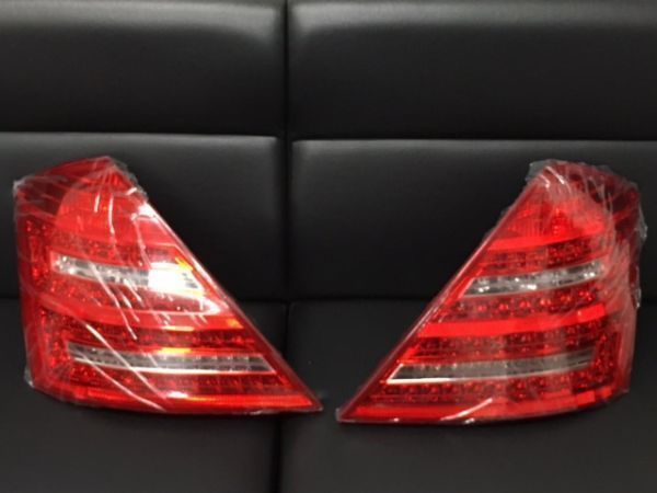 ◎ベンツ.W221.テールランプ後期 ベンツW221.後期テールランプセット（外品） W221 w221 後期 テールセット 後期仕様 前期用