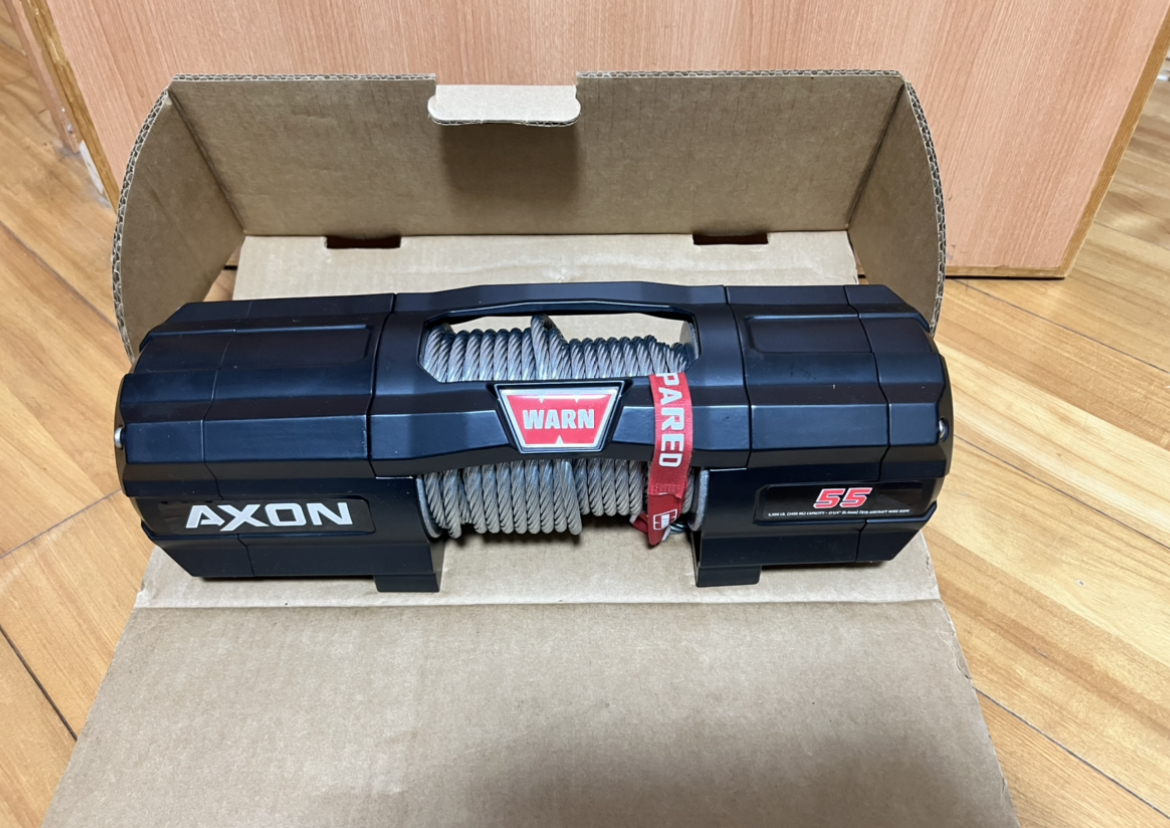 WARNウインチ AXON 55 ジムニー ランクル ラングラー AXON WARN 55-S