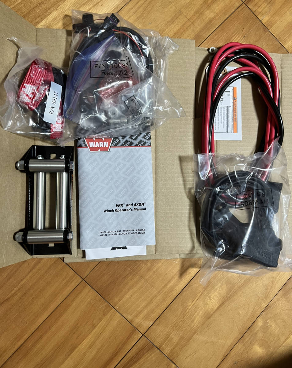WARNウインチ AXON 55 ジムニー ランクル ラングラー AXON WARN 55-S