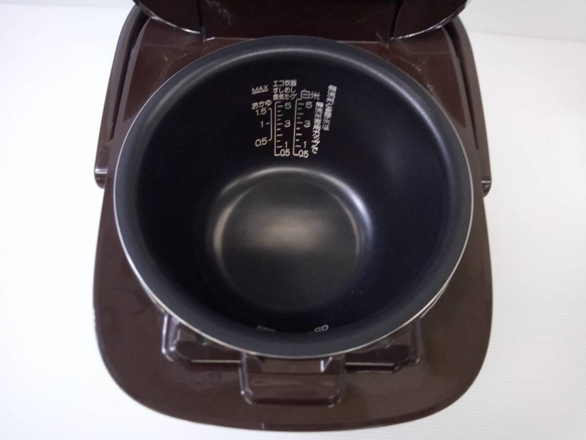 1円スタート ★S2★通電OK★ 象印 炊飯器 5.5合 圧力IH式 極め炊き 鉄器コート豪熱羽釜 ブラウン NW-JT10-TA 炊飯ジャー | 象印 炊飯器 STAN. IH炊飯ジャー 5.5合（キッチン用品・食器・調理器具）の通販