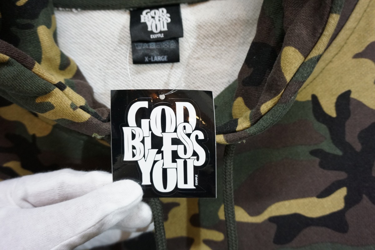 新品 22SS GOD BLESS YOU ゴッドブレスユー (EXAMPLE エグザンプル 