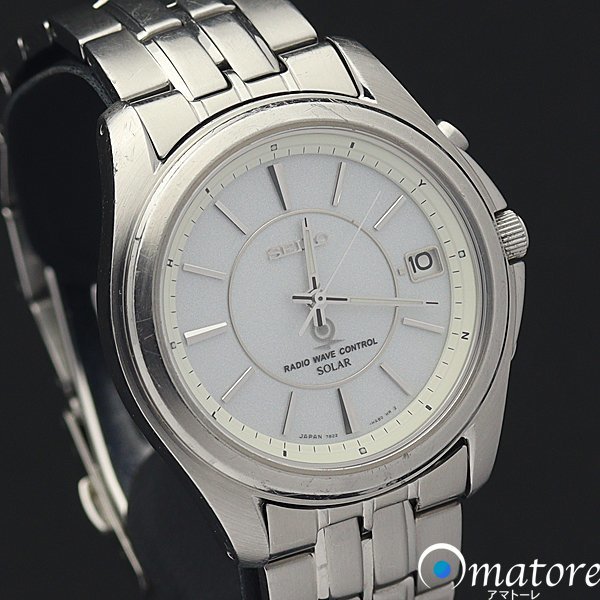 1円～◎SEIKO セイコー 福山通運創業60周年記念モデル メンズ 電波 