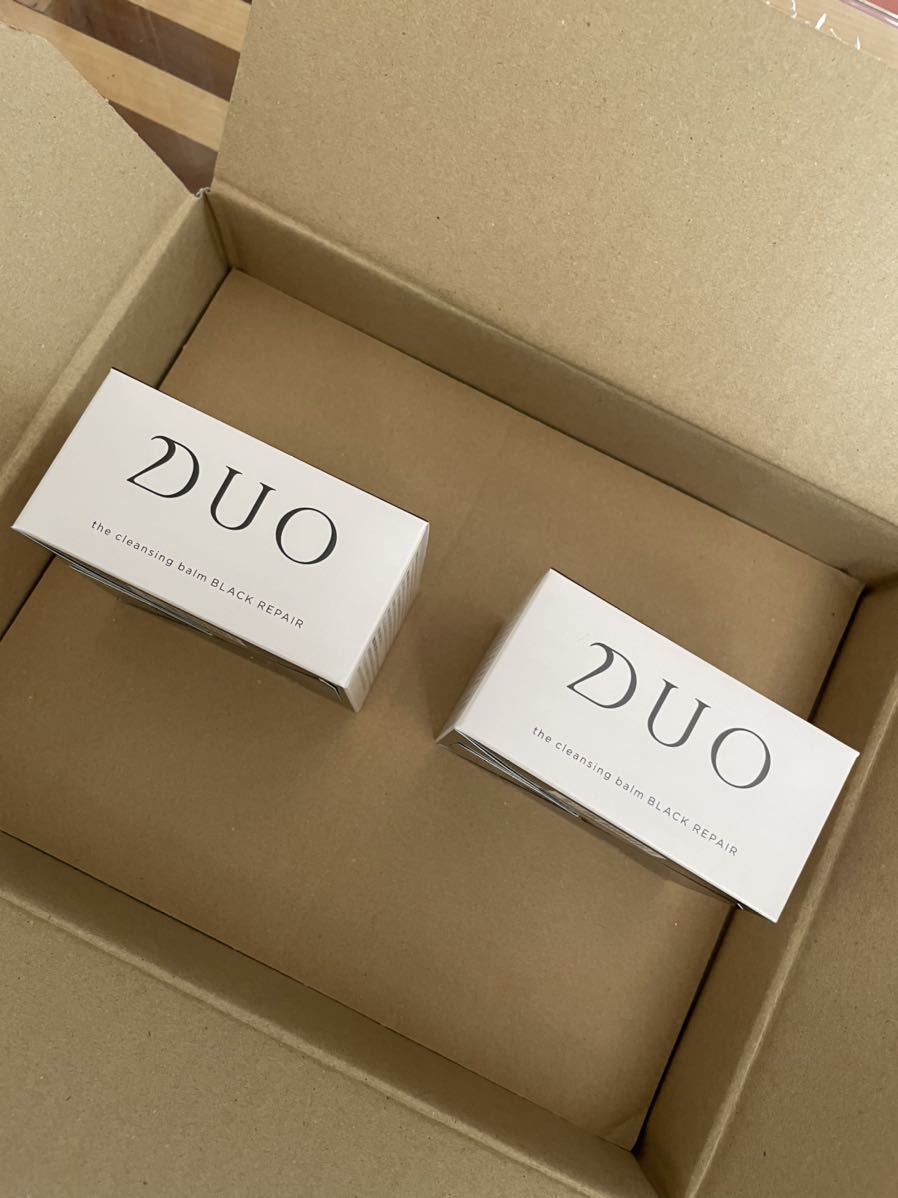 プロフ必読 DUO デュオ ザ・クレンジングバーム ブラックリペア 90g 2