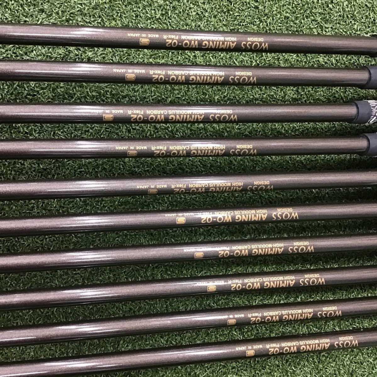 WOSS AIMING WO-02 FORGED 3-S 10本 グラファイトR WOSS AIMING WO-02
