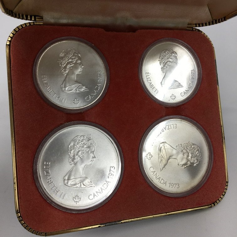 1976年 カナダ モントリオール オリンピック公式記念銀貨 5ドル 10ドル