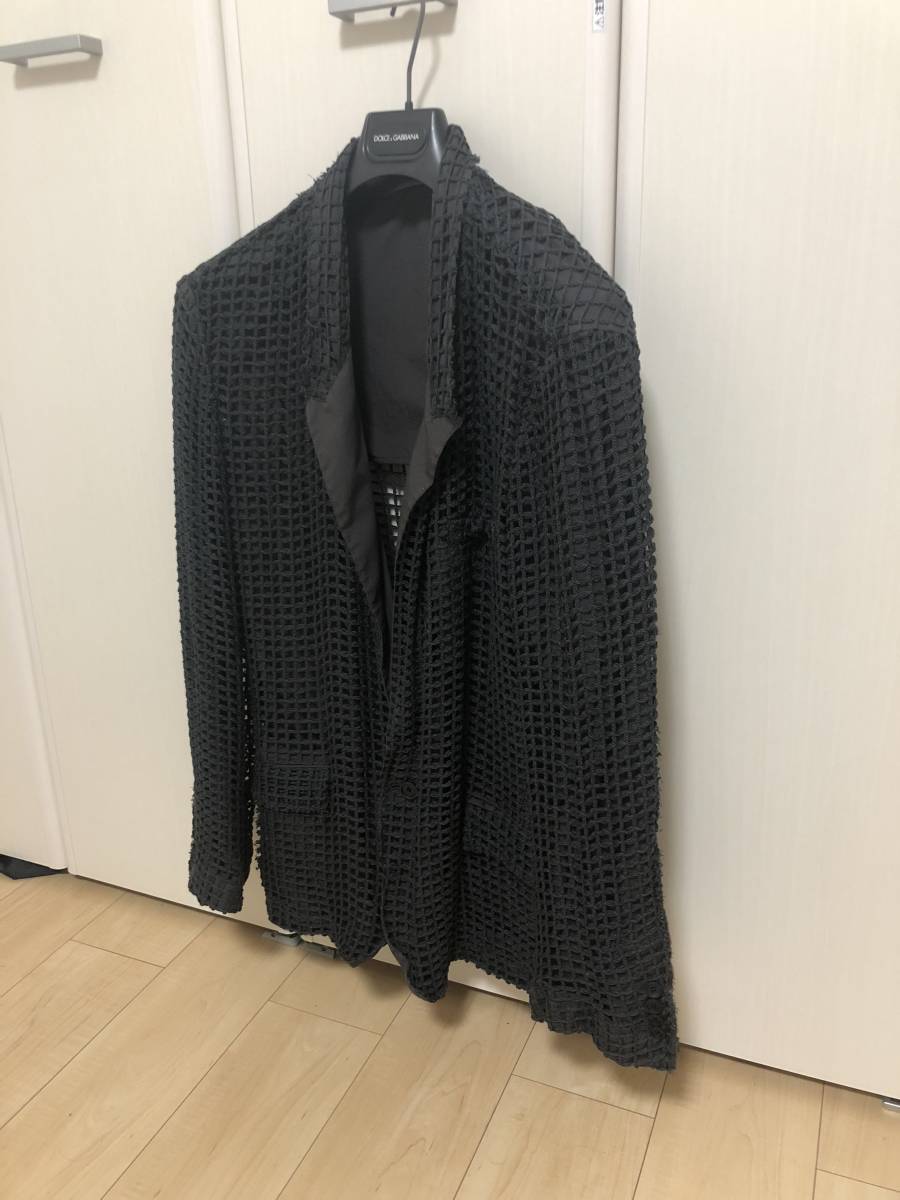 【正規品，大得価】 DOLCE & GABBANA 網目ジャケット(テーラードジャケット、ブレザー)｜売買されたオークション情報、yahooの商品情報をアーカイブ公開 - オークファン 男性用
