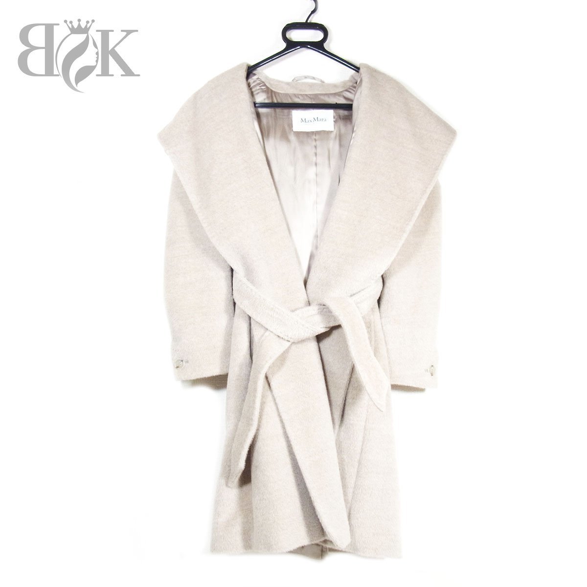 【人気定番，限定SALE】 マックスマーラ ガウンコート ベージュ アウター レディース MaxMara(その他)｜売買されたオークション情報、yahooの商品情報をアーカイブ公開 - オークファン ジャケット、上着