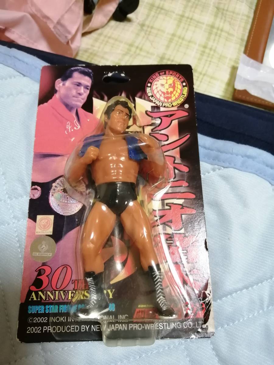 アントニオ猪木青タオルフィギュア 新日本プロレス フィギュア 新日本