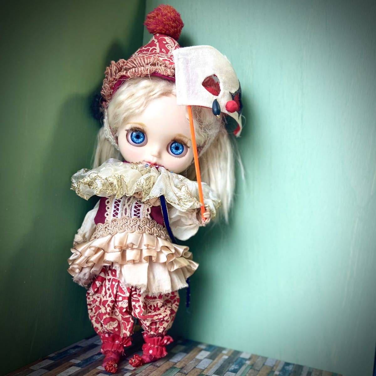 ♡ブライス Blythe アウトフィット ワンピース セット 紅茶染 アリス 