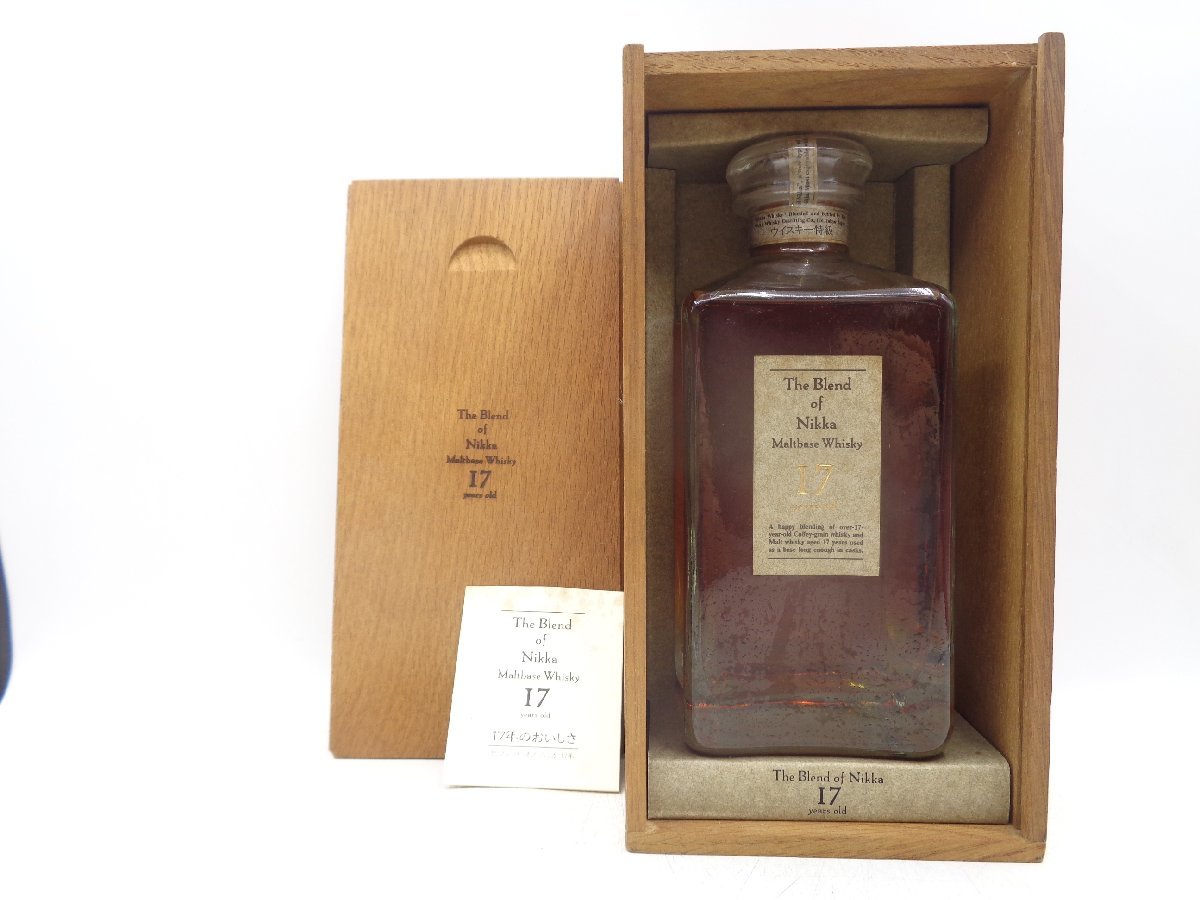 未開栓】☆The Blend of Nikka モルトベース ウイスキー☆ 660ml／45