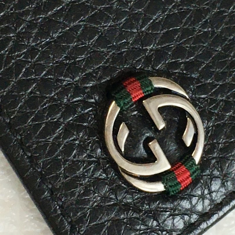 GUCCI 金持ちアイテム グッチ シェリー 札ばさみ 財布 マネークリップ