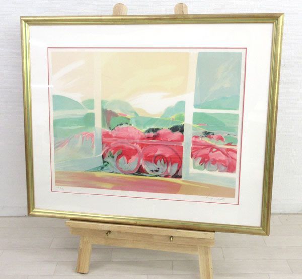  og489 A リトグラフ クロード エムレ 窓 107/180 95256円相当 シンオクA(石版画、リトグラフ)｜売買されたオークション情報、yahooの商品情報をアーカイブ公開 - オークファン 石版画、リトグラフ