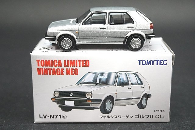 【新品】 TOMICA トミカリミテッドヴィンテージネオ TLV 1/64 VW フォルクスワーゲン ゴルフⅡ CLI 銀 LV-N71d(トミカリミテッド)｜売買されたオークション情報、yahooの商品情報をアーカイブ公開 - オークフ トミカリミテッド