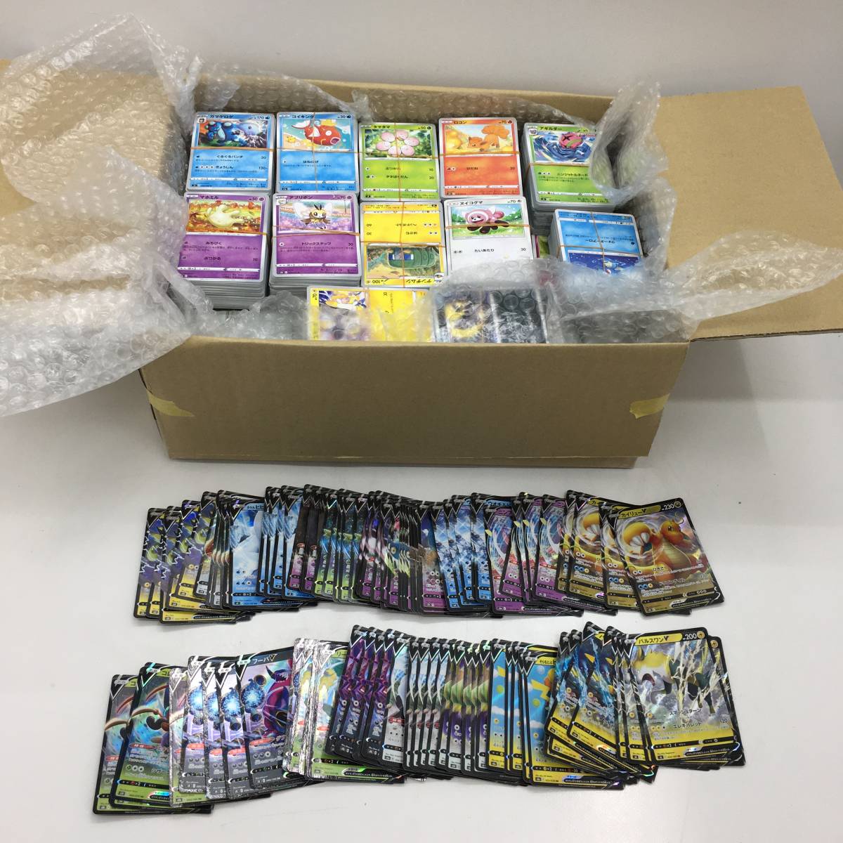 【1円～】セットA ポケモンカード ノーマル約8キロ 大量まとめ RR100枚おまけ付き ポケカ トレカ 【中古品】