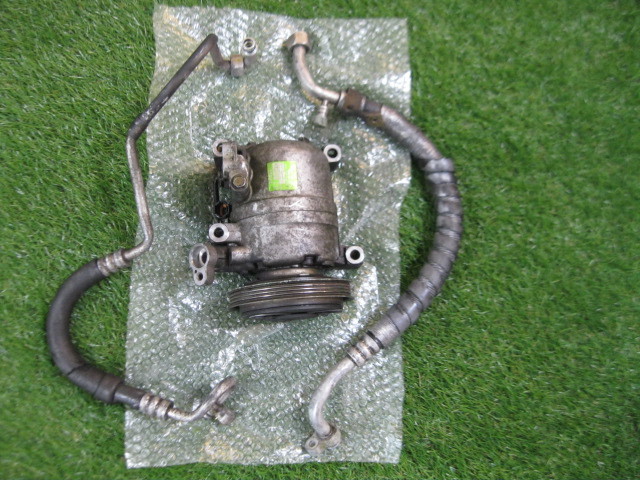 動作品 180SX 純正エアコン コンプレッサー AC シルビア S13 14 15
