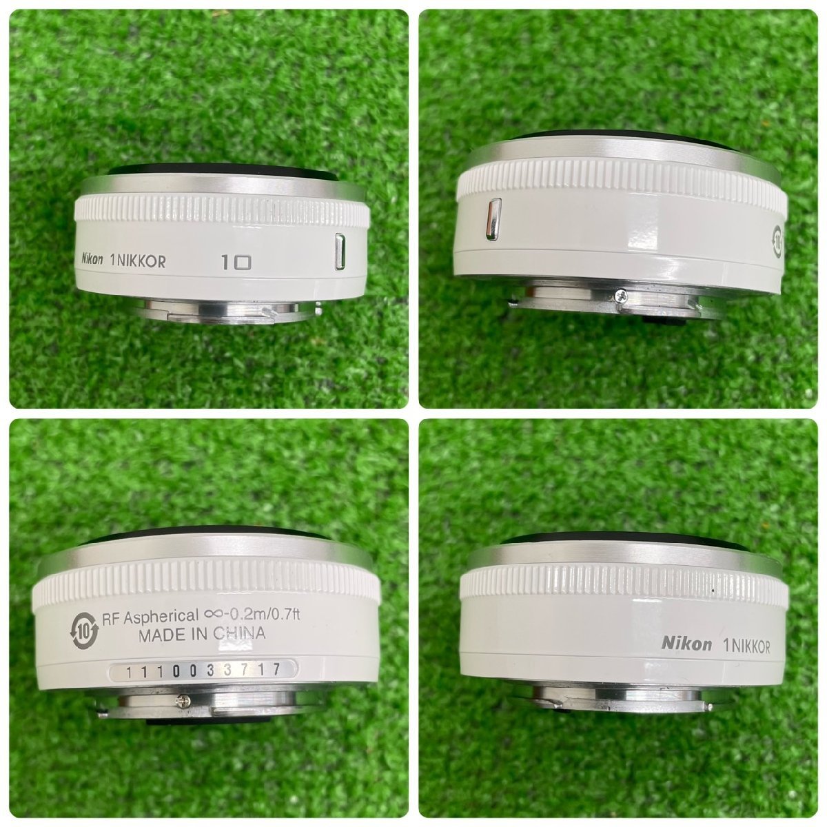 ☆1927　中古　ミラーレス一眼キット　Nikon　ニコン　Nikon1 V1 / 10mm F2.8 Nikon ニコン 0 S2WZWH 中古ニコン 標準パワー