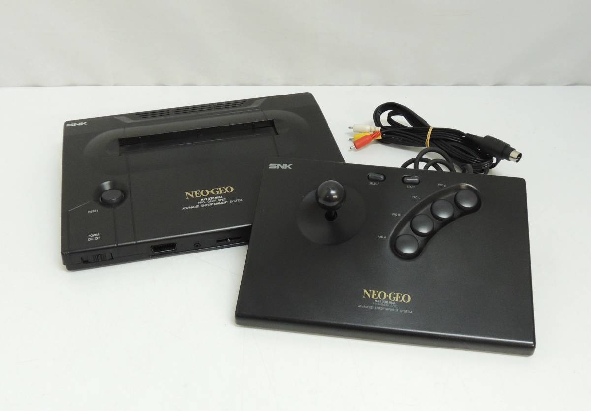□ SNK NEO-GEO ネオジオ NEO-O MAX 330 MEGA PRO-GEAR SPEC 本体 