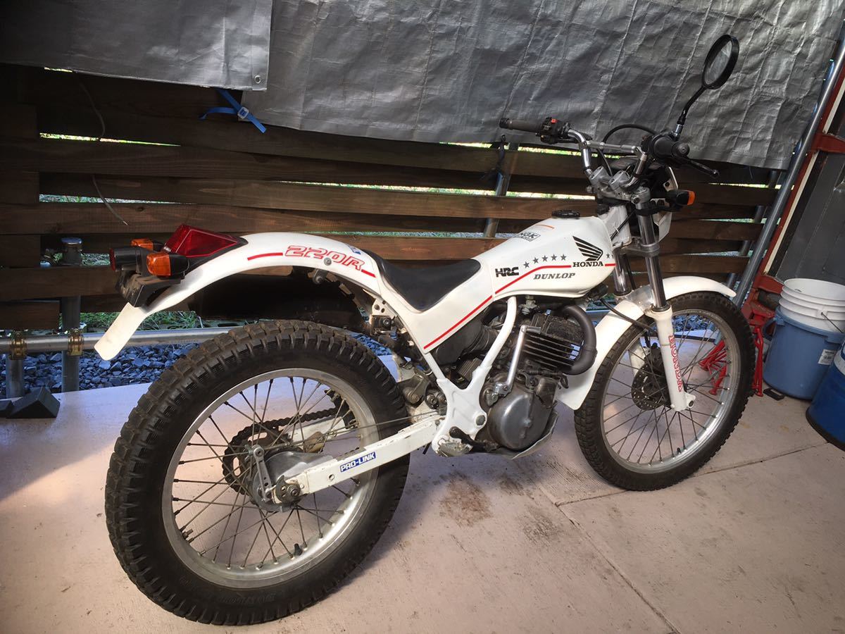 TLM220R HONDA ホンダ | MD23 走行少 公道トライアル 2026年最新Yahoo 