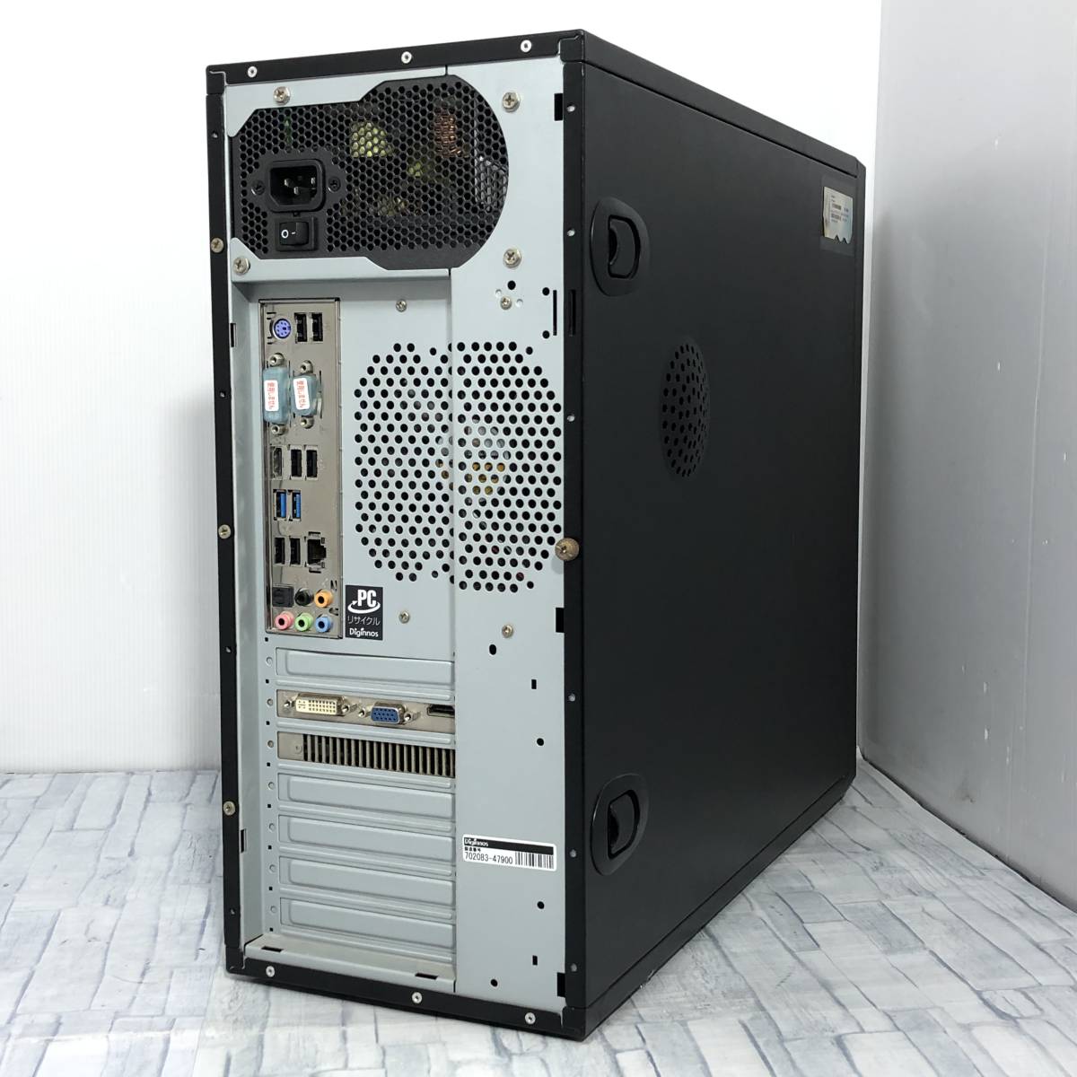 正常動作品】ドスパラ デスクトップパソコン本体 Core i7-3770 