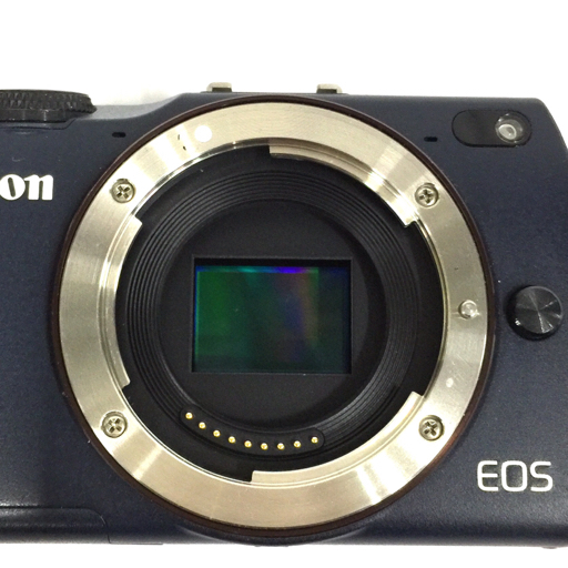 1円 Canon EOS M2 ZOOM LENS EF-M 18-55mm 1:3.5-5.6 IS STM ミラーレス一眼カメラ ボディ レンズ 動作確認済 EOS M2 Canon ミラー デジタル さらに使いやすくなった小型・軽量