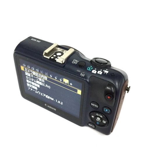 1円 Canon EOS M2 ZOOM LENS EF-M 18-55mm 1:3.5-5.6 IS STM ミラーレス一眼カメラ ボディ レンズ 動作確認済 EOS M2 Canon ミラー デジタル さらに使いやすくなった小型・軽量
