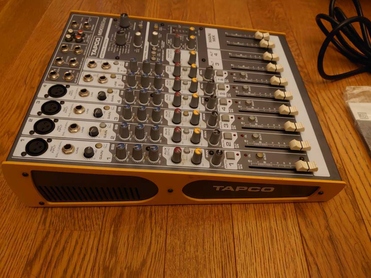 tapco mix220fx タプコ ミキサー ミキサー レコーディング、PA機器