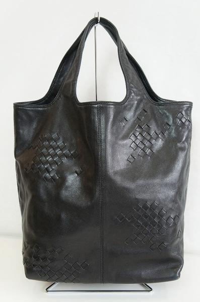 BOTTEGA VENETA* レザー イントレチャート バッグ 131673 BOTTEGA