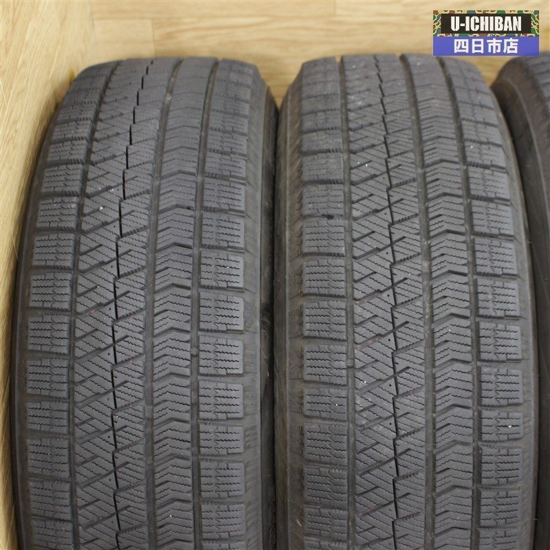 良品 プリウス等に ブリヂストン スタッドレスセット ! ブリザック VRX2 195/65R15 ファイナルスピード 15インチ×6.0 +45 5H 100 ●006 ブリヂストン プリウス スタッドレスタイヤ プリウスやウィッシュ等にホイールと バリ山BSスタッドレスタイヤ 純正ホイールセット