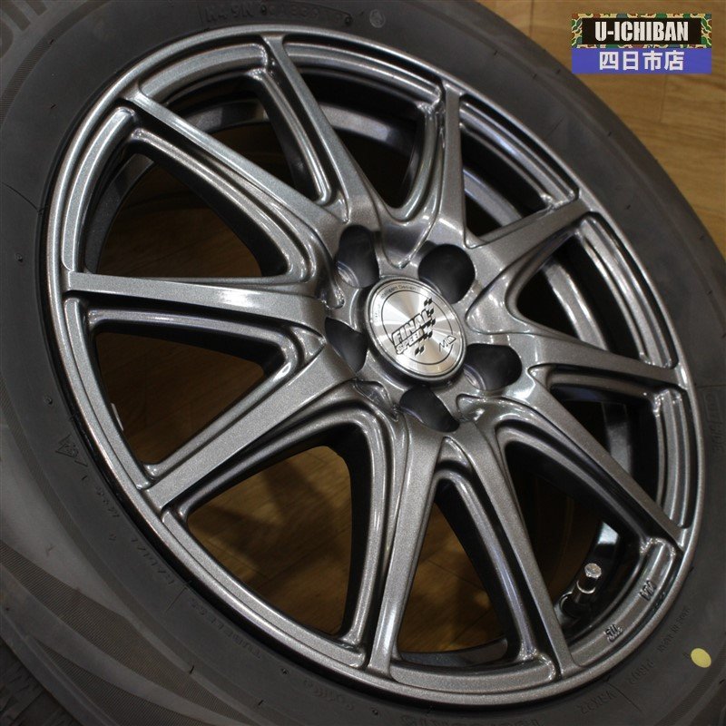 良品 プリウス等に ブリヂストン スタッドレスセット ! ブリザック VRX2 195/65R15 ファイナルスピード 15インチ×6.0 +45 5H 100 ●006 ブリヂストン プリウス スタッドレスタイヤ プリウスやウィッシュ等にホイールと バリ山BSスタッドレスタイヤ 純正ホイールセット