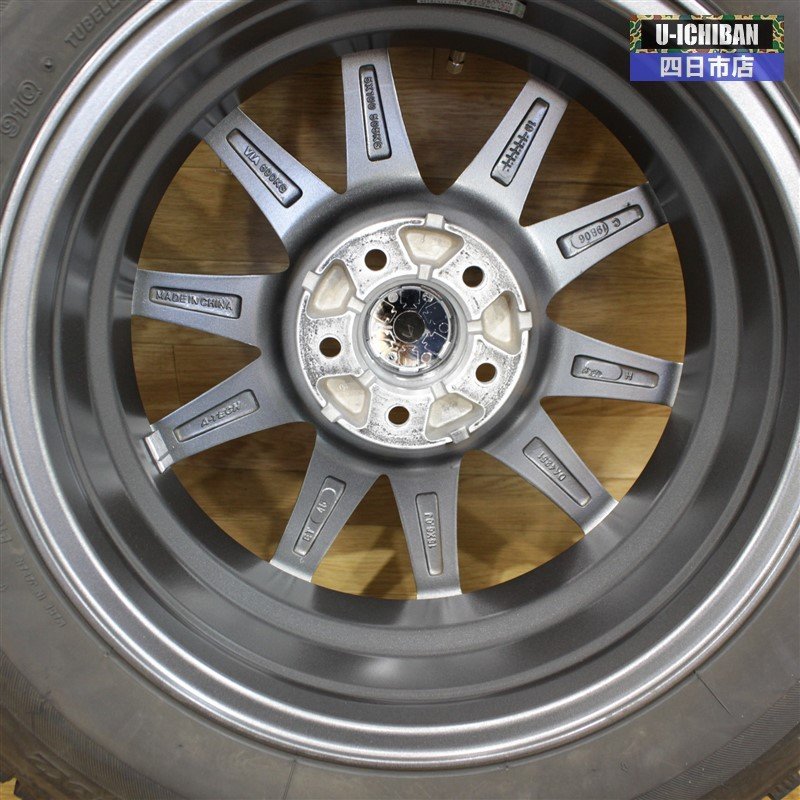良品 プリウス等に ブリヂストン スタッドレスセット ! ブリザック VRX2 195/65R15 ファイナルスピード 15インチ×6.0 +45 5H 100 ●006 ブリヂストン プリウス スタッドレスタイヤ プリウスやウィッシュ等にホイールと バリ山BSスタッドレスタイヤ 純正ホイールセット