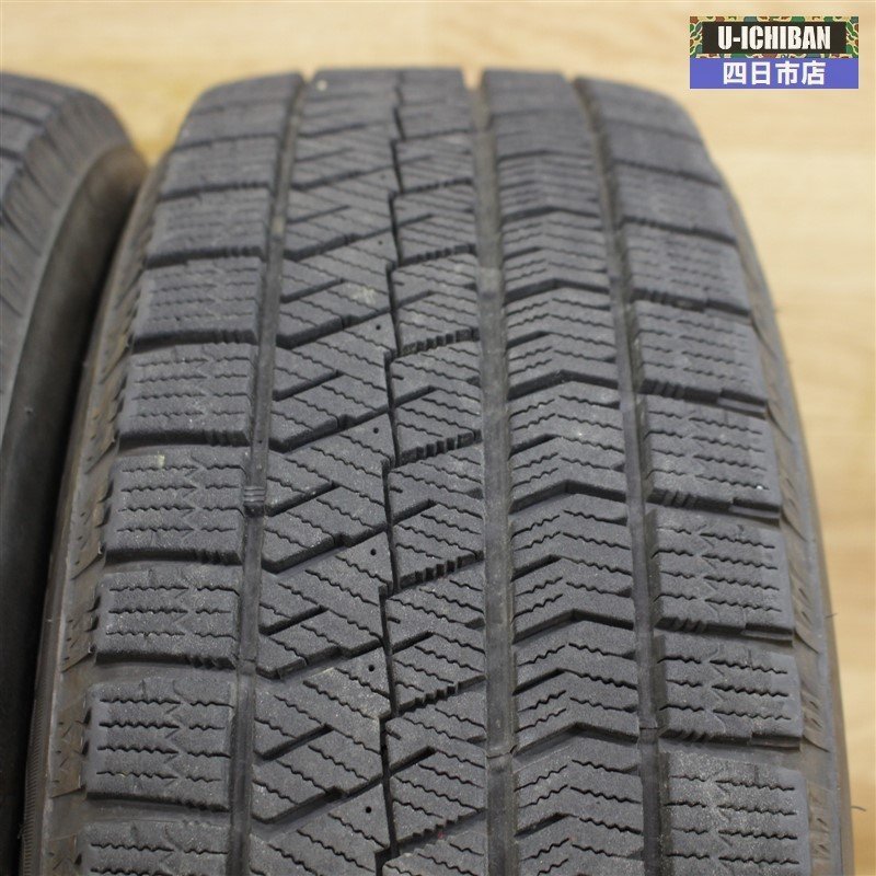 良品 プリウス等に ブリヂストン スタッドレスセット ! ブリザック VRX2 195/65R15 ファイナルスピード 15インチ×6.0 +45 5H 100 ●006 ブリヂストン プリウス スタッドレスタイヤ プリウスやウィッシュ等にホイールと バリ山BSスタッドレスタイヤ 純正ホイールセット