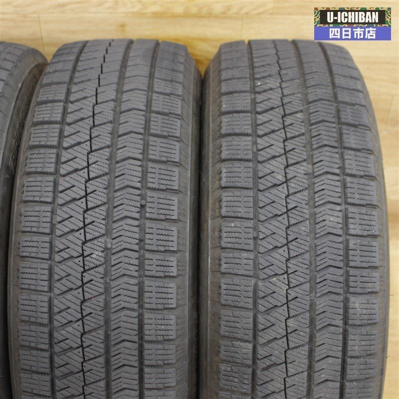良品 プリウス等に ブリヂストン スタッドレスセット ! ブリザック VRX2 195/65R15 ファイナルスピード 15インチ×6.0 +45 5H 100 ●006 ブリヂストン プリウス スタッドレスタイヤ プリウスやウィッシュ等にホイールと バリ山BSスタッドレスタイヤ 純正ホイールセット