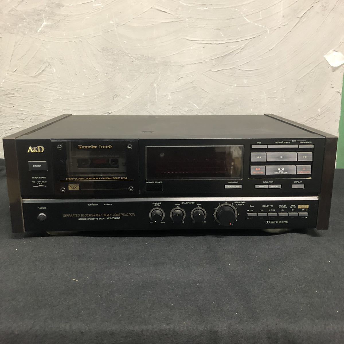 GX-Z9100 A&D カセットデッキ 「gx-z9100」の落札相場 「gx-z9100